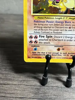 Charizard 4/130 Base Set 2 Holo Rare-WOTC-Vintage-Pokemon TCG-Fast Ship-Played! - Image 4
