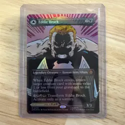 Eddie Brock (0233) (Borderless) Marvel's Spider-Man Foil - Image 1