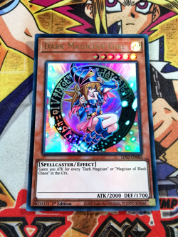 Dark Magician Girl lds3-en082 1st Edition (NM+) Ultra Rare Yu-Gi-Oh! - Image 1