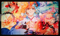 One piece - Ace Yamato Luffy Playmat Mouse pad - Image 1