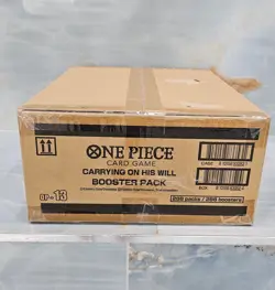 One Piece Carrying On His Will OP-13 Factory Sealed Booster Box Case English - Image 4