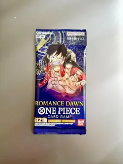 ONE PIECE Card Game Sealed 1 Booster Pack ROMANCE DAWN OP-01 Japanese TCG Japan - Image 1