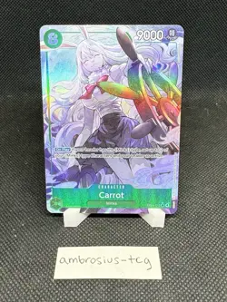 One Piece The Azure Sea’s Seven OP14-EB04 Carrot EB04-013 SR Alt Art ENG - Image 1