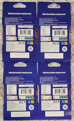 ONE PIECE THE AZURE SEA'S SEVEN 4 BOOSTER PACKS NEW SEALED - Image 2