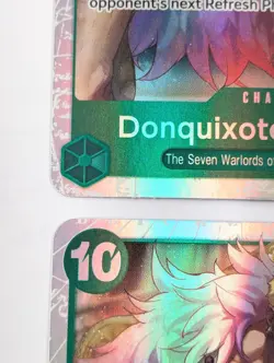 4x Donquixote Doflamingo OP04-031 Foil PRB-01 Premium Booster English ONE PIECE - Image 5
