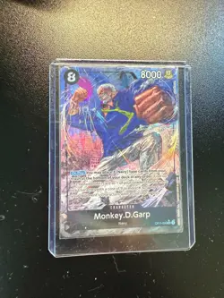 One Piece Monkey D. Garp OP11-095 SR Alt Art Near Mint English - Image 1
