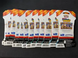 Pokemon TCG Scarlet Violet Surging Sparks Sealed Booster Pack Lot Of 12 #14 - Image 2