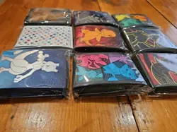 4x Random Pokemon Card Sleeves variety Eevee Charizard - Sealed Brand New (60+) - Image 5