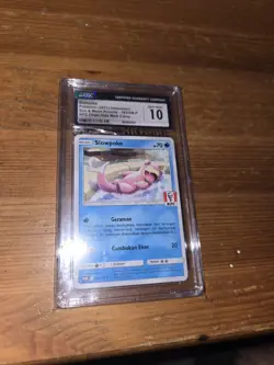 Pokemon Slowpoke KFC Chaki Kids Meal Indonesian Promo 183/Sm-p PSA 10 Gem Mint - Image 1