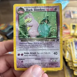 Dark Slowbro 12/82 Team Rocket Holo Rare Pokemon TCG Card WOTC Vintage ENG - Image 1