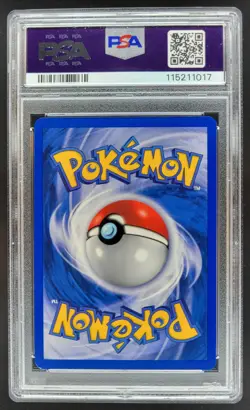 2000 Pokemon Team Rocket First Edition Dark Slowbro #12/82 Holo PSA 8 NE - Image 2