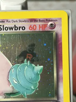 Pokemon TCG Dark Slowbro Team Rocket 12/82 Holo 1st Edition Holo Rare - Image 3