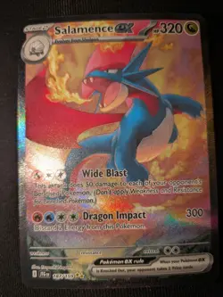 Salamence ex 187/159 Journey Together Special Illustration Rare Pokemon TCG NM - Image 1