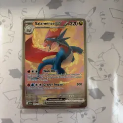Pokemon SALAMENCE EX 187/159 Journey Together Special Illustration Rare NM+ Card - Image 1