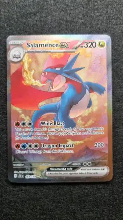 Salamence EX 187/159 Journey Together Special Illustration Rare Pokemon TCG NM - Image 1