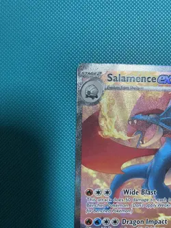 Pokemon Cards Salamence ex 187/159 Journey Together Special Illustration Rare NM - Image 3