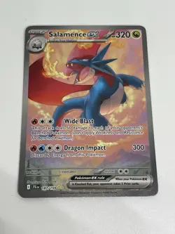 Pokemon Cards Salamence ex 187/159 Journey Together Special Illustration Rare NM - Image 1