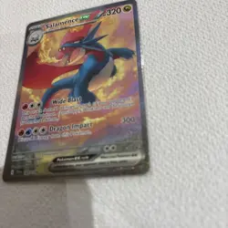 Pokemon Card Salamence EX 187/159 Journey Together Special Illustration Rare NM - Image 2