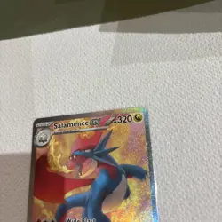Pokemon Card Salamence EX 187/159 Journey Together Special Illustration Rare NM - Image 5