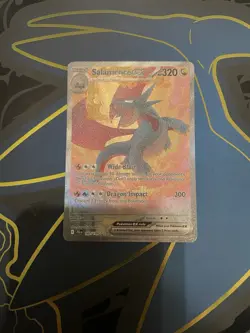 Pokemon Card Salamence EX 187/159 Journey Together Special Illustration Rare NM - Image 2