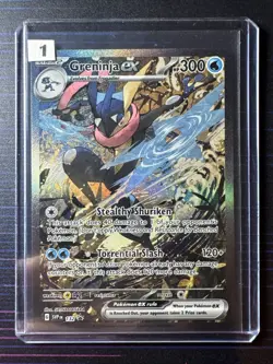Greninja ex 132 Sv: Scarlet & Violet Promo Cards Holo Lot:#1 - Image 1
