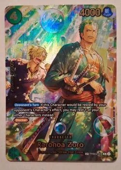 Roronoa Zoro - PRB02-006 (SP) PRB02-006 The Azure Sea's Seven Foil - Image 1