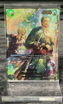 Roronoa Zoro - PRB02-006 (SP) PRB02-006 The Azure Sea's Seven Foil - Image 1