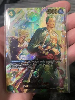 Roronoa Zoro - PRB02-006 (SP) PRB02-006 The Azure Sea's Seven Foil - Image 3