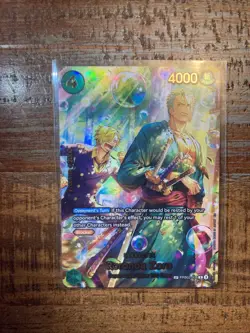 Roronoa Zoro - PRB02-006 (SP) PRB02-006 The Azure Sea's Seven Foil - Image 1