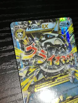 Mega M Glalie EX 35/162 XY Breakthrough Ultra Rare Holo Pokemon Card - Image 3