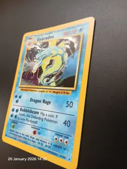Gyarados 6/102 | Base Set | Holo Pokemon Card NM - Image 3