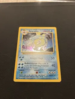 Gyarados 6/102 | Base Set | Holo Pokemon Card NM - Image 2