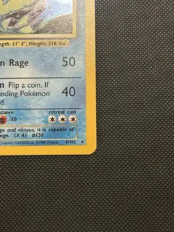 Gyarados 6/102 | Base Set | Holo Pokemon Card NM - Image 5
