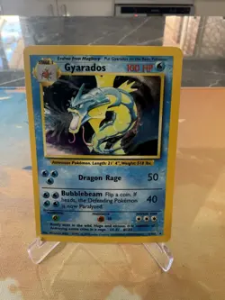 Gyarados - 6/102 - Holo Rare - Base Set Unlimted - Pokemon Card WoTC NM - Image 1
