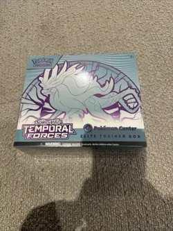 Pokemon Center TCG Scarlet & Violet Temporal Forces Elite Trainer Box ETB Sealed - Image 1