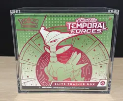 POKEMON SCARLET & VIOLET TEMPORAL FORCES SEALED ELITE TRAINER BOX ETB (W/ CASE) - Image 1