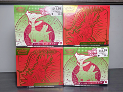 Pokemon Scarlet & Violet AND Temporal Forces Elite Trainer Box x4 New Minty 💎💎 - Image 2