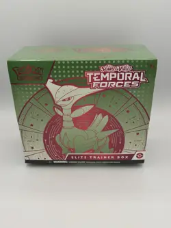 Pokemon TCG Scarlet And Violet Temporal Forces Elite Trainer Box ETB New Sealed - Image 1
