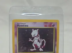 Mewtwo 10/102 Base Set Holo Rare Vintage 1999 Pokemon Card No Stamp - Image 2