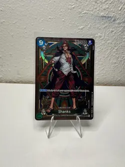 One Piece Shanks (SP) ST16-004 Foil OP11 A Fist of Divine Speed SR Alt Art - Image 1