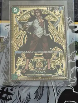 One Piece Shanks (SP) ST16-004 Foil OP11 A Fist of Divine Speed SR Alt Art - Image 1
