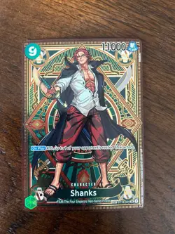 Shanks (SP) ST16-004 Foil One Piece OP11 A Fist of Divine Speed SR Alt Art - Image 1