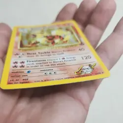 Pokemon TCG Gym Challenge Blaine's Arcanine Holo Rare Card 1/132 LP/NM Condition - Image 5