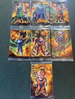 ITAJAGA Dragon Ball Card vol.7 7 kinds Japan Limited BANDAI - Image 1