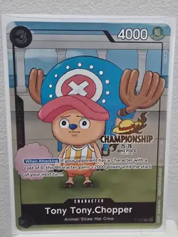 Tony Tony.Chopper P-065 Promo P One Piece TCG Card Game CS Championship 25-26 - Image 1