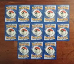 Pokemon Cards Original Unlimited Neo Genesis Lot Of 13 In LP-NM Condition! - Image 2