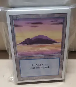 * MTG REVISED Edition (1994) * 45 BASIC LAND cards LOT - Magic the Gathering *NM - Image 2