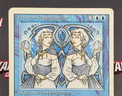 MTG Vesuvan Doppelganger- DAMAGED -3rd Edition Magic the Gathering Card # 088 - Image 3