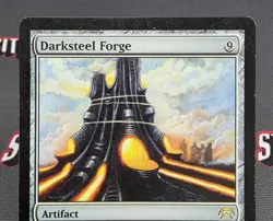 MTG Darksteel Forge- DAMAGED -Planechase Magic the Gathering Card # 111 - Image 3