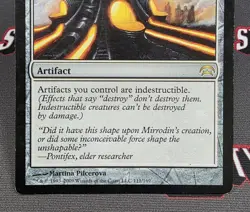 MTG Darksteel Forge- DAMAGED -Planechase Magic the Gathering Card # 111 - Image 4